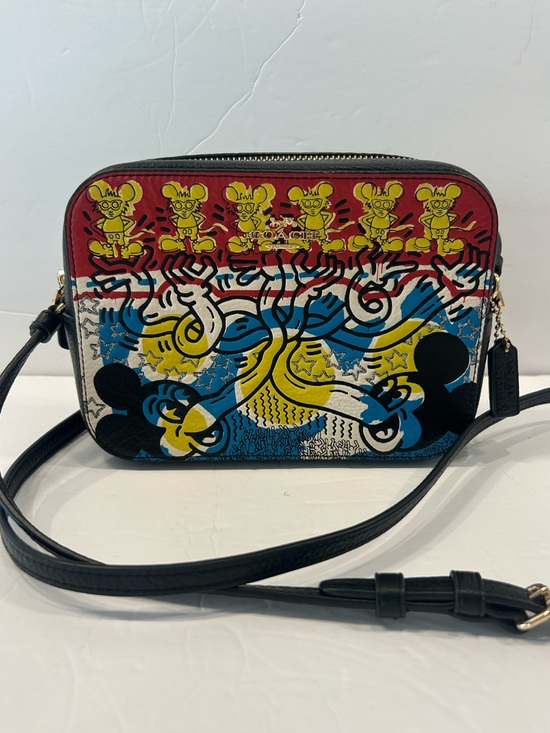 Coach Handbags - Coach x Keith Haring x Disney Mickey Mouse Camera Crossbody Bag 60263